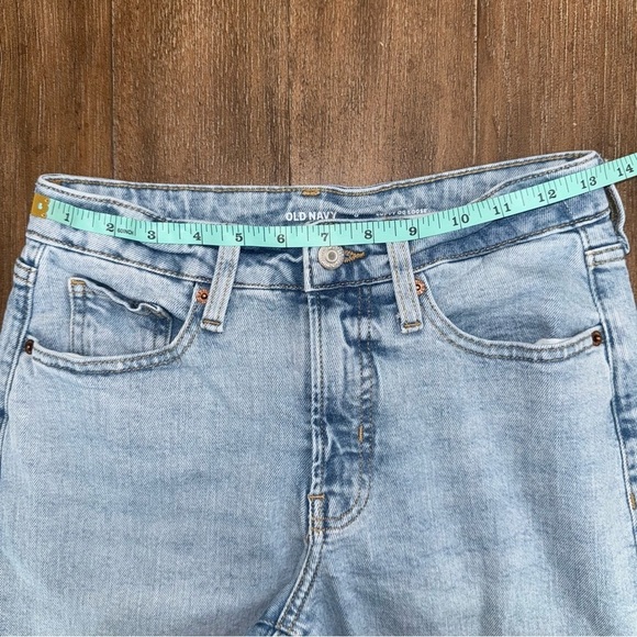 Old Navy High Rise OG Loose Jean Women’s 0 Curvy Straight Leg - Picture 6 of 10